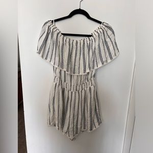 Off-Shoulder Romper